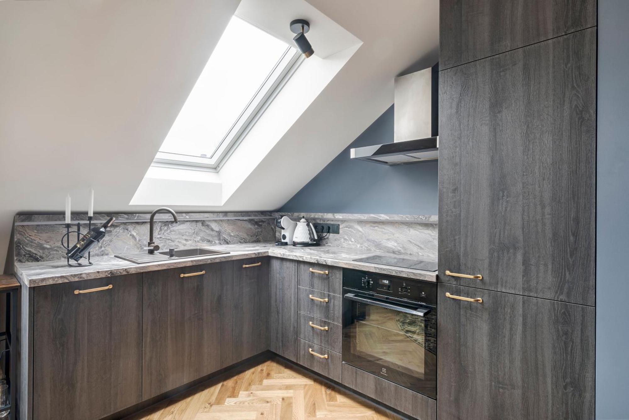 Cozy Penthouse Apartment Vilnius Luaran gambar
