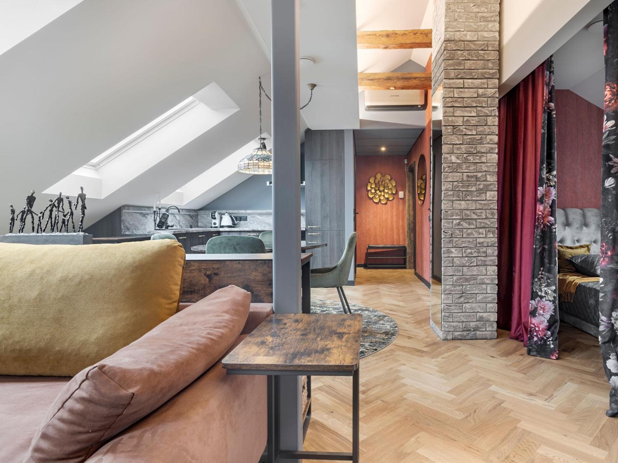 Cozy Penthouse Apartment Vilnius Luaran gambar