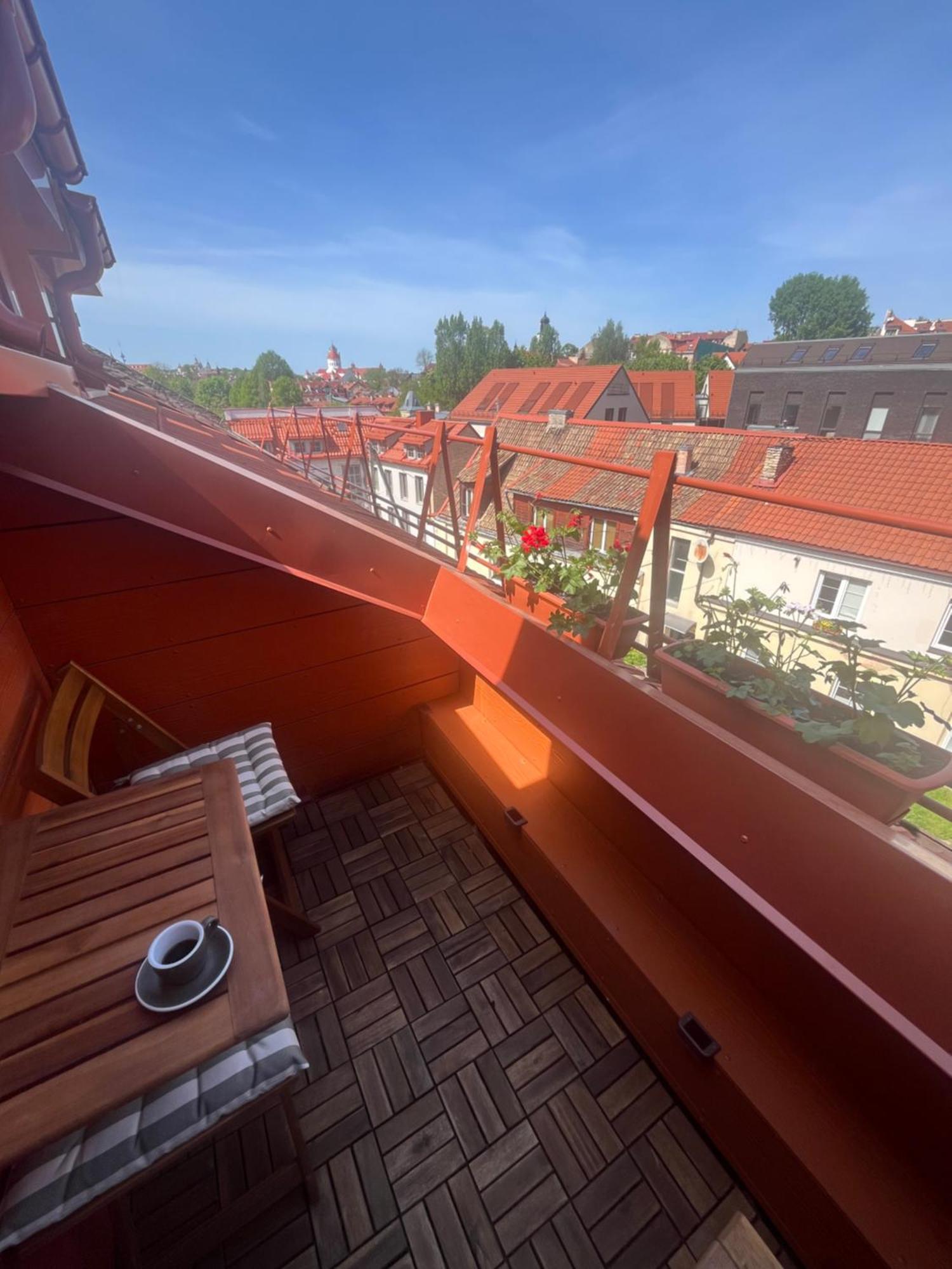 Cozy Penthouse Apartment Vilnius Luaran gambar